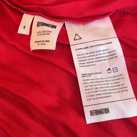 Reformation mini wrap dress - Picture 7 of 9